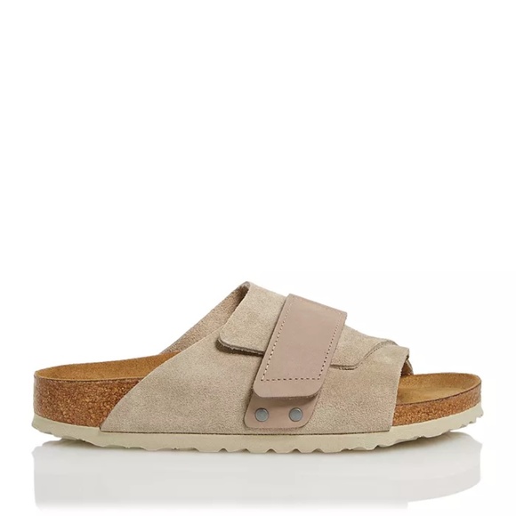 Birkenstock Men's Kyoto Grip-Tape Suede Sandals size 42 New w/box - Picture 3 of 4